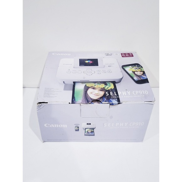 Canon SELPHY CP910 Wifi Digital Photo Dye Sublimation Printer - Picture 1 of 8